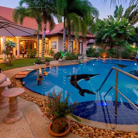 Relaxing Palm Pool Villa And Tropical Garden Bang Lamung Luaran gambar