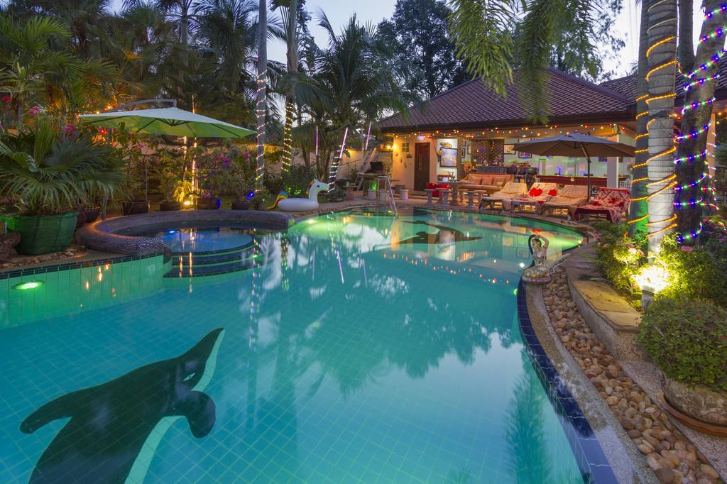 Relaxing Palm Pool Villa And Tropical Garden Bang Lamung Luaran gambar