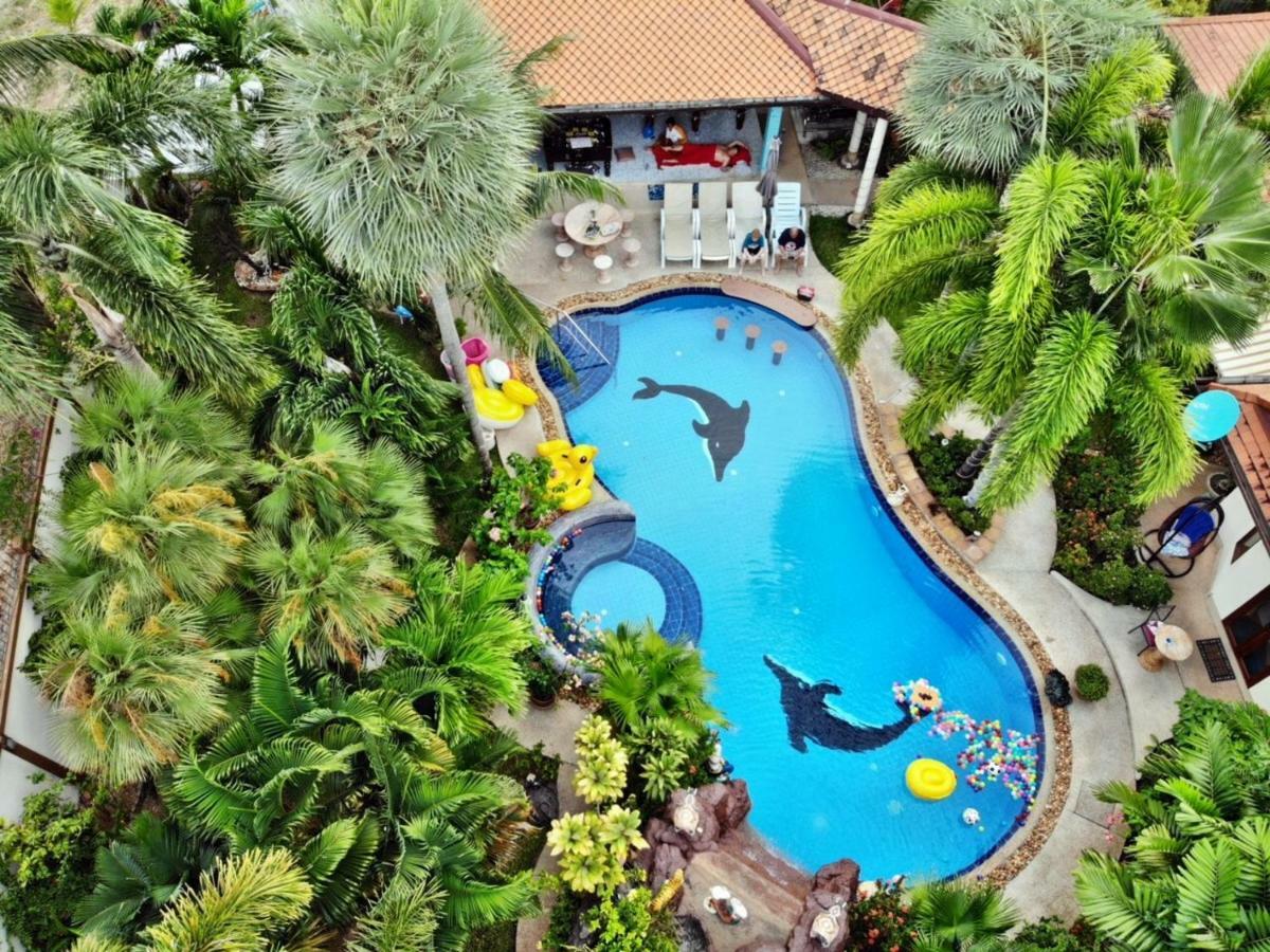 Relaxing Palm Pool Villa And Tropical Garden Bang Lamung Luaran gambar