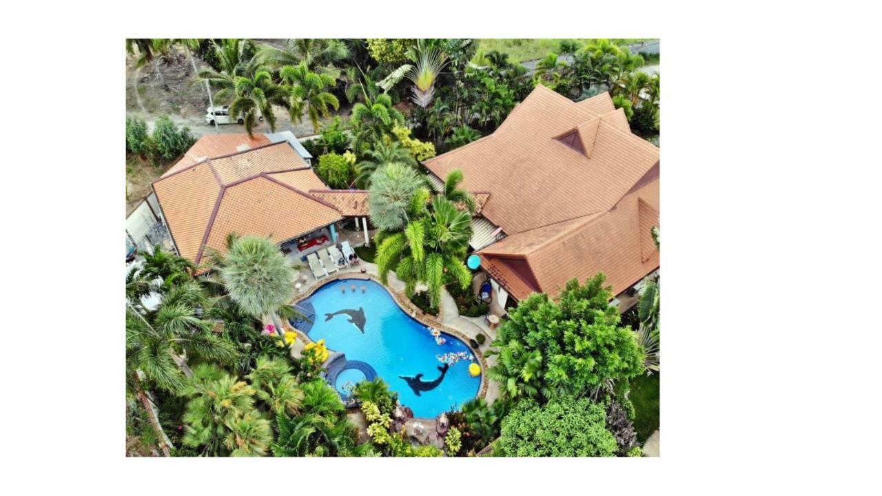 Relaxing Palm Pool Villa And Tropical Garden Bang Lamung Luaran gambar