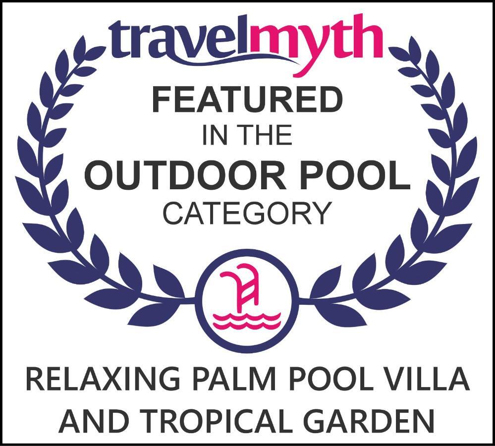 Relaxing Palm Pool Villa And Tropical Garden Bang Lamung Luaran gambar